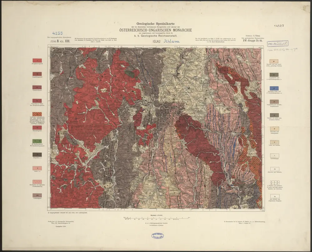 Aperçu de l'ancienne carte