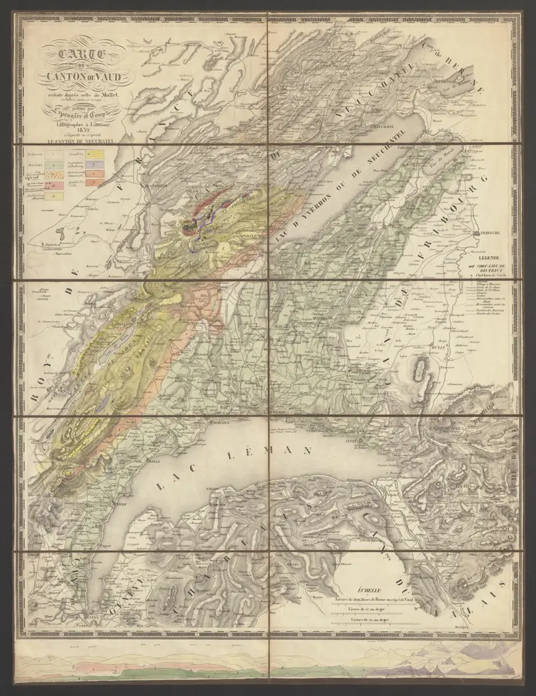 Voorbeeld van de oude kaart