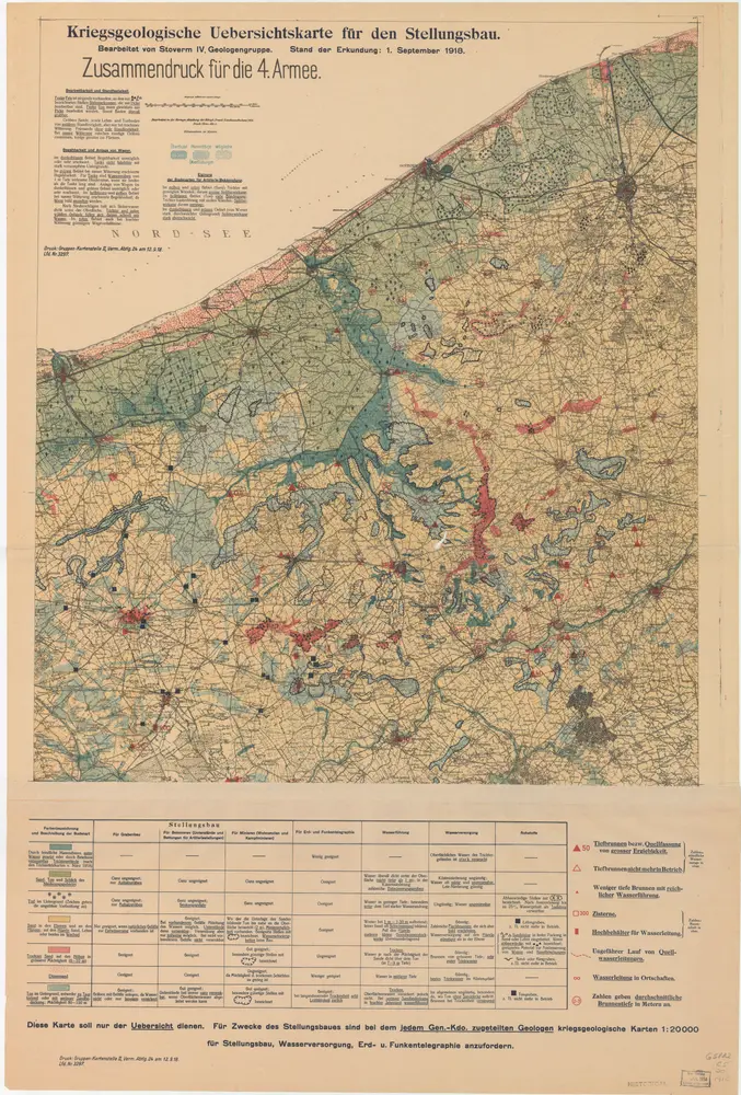 Voorbeeld van de oude kaart