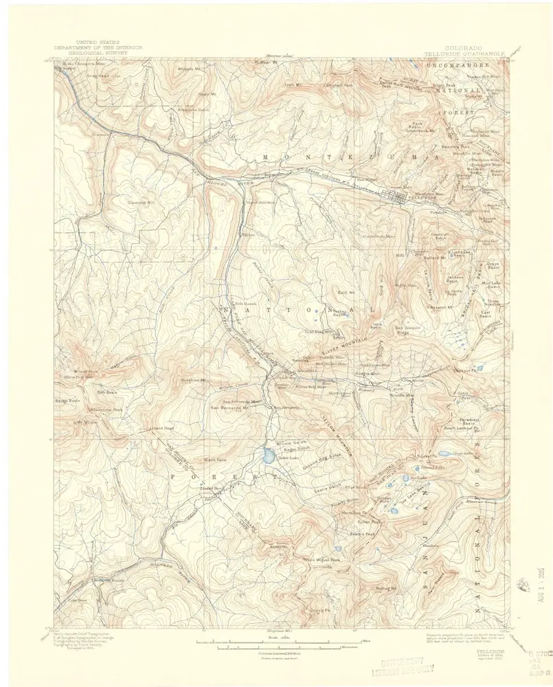 Anteprima della vecchia mappa