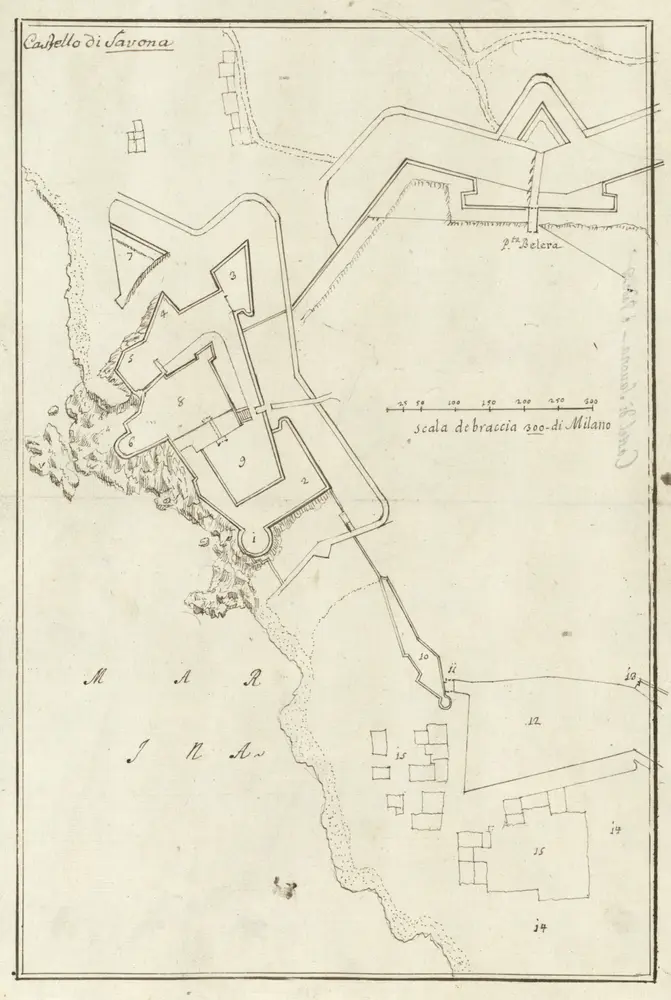 Anteprima della vecchia mappa