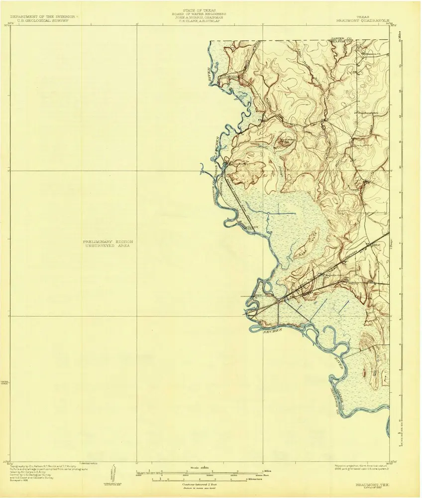 Voorbeeld van de oude kaart