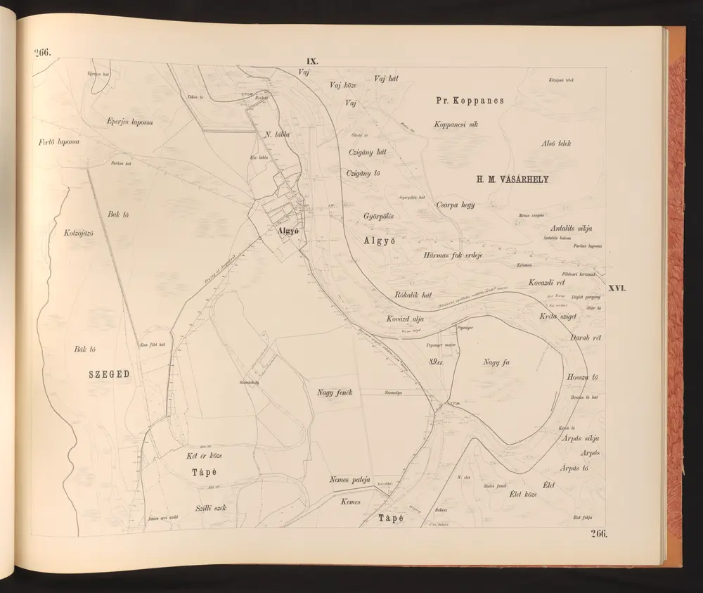 Aperçu de l'ancienne carte