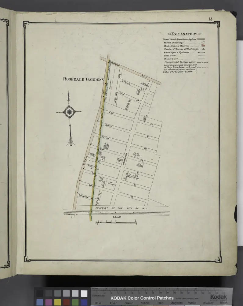 Voorbeeld van de oude kaart