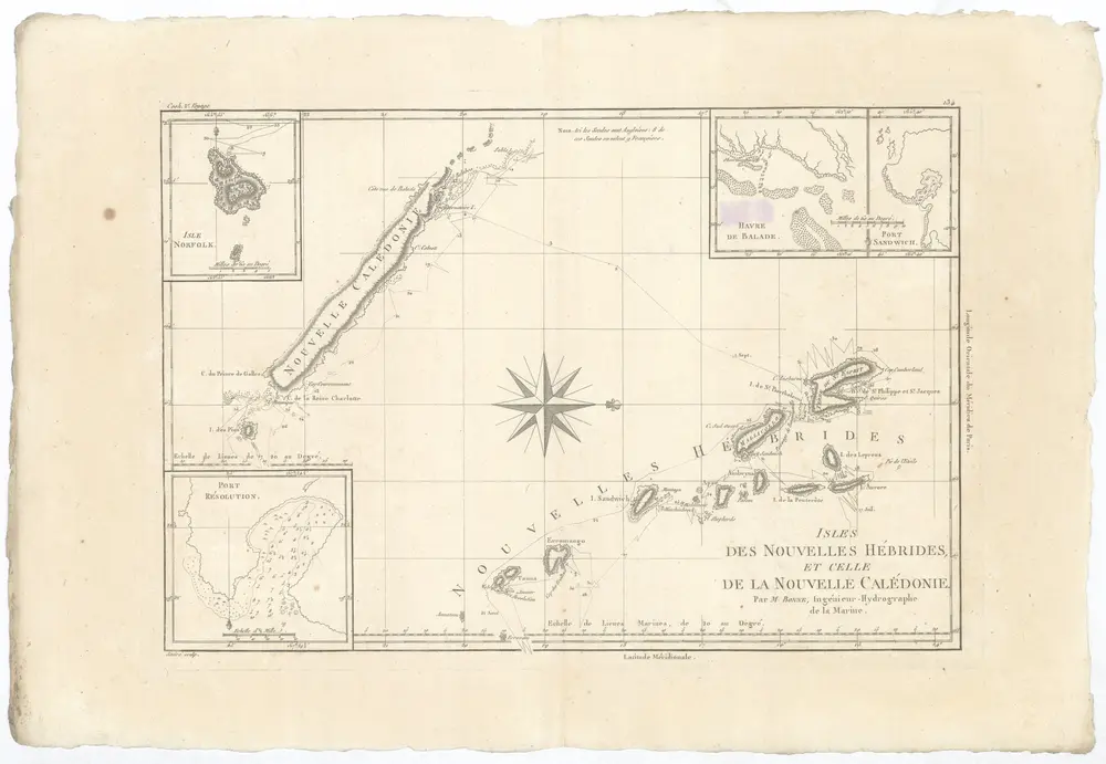 Voorbeeld van de oude kaart