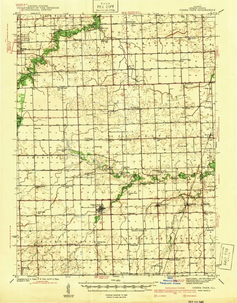 Vista previa del mapa antiguo