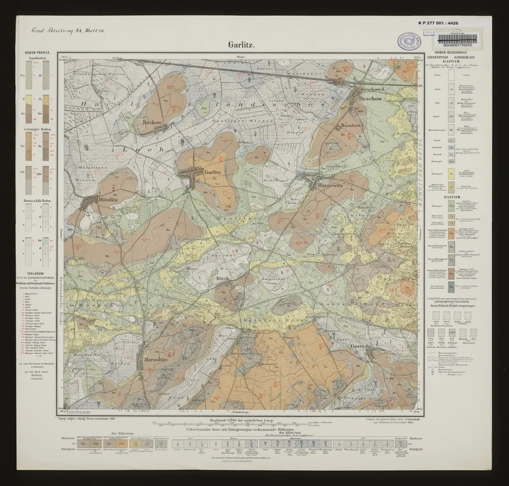 Aperçu de l'ancienne carte