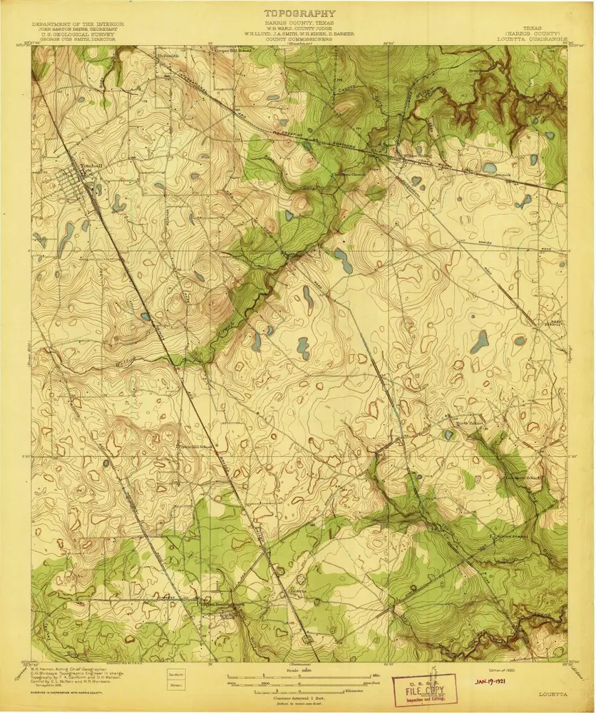 Aperçu de l'ancienne carte