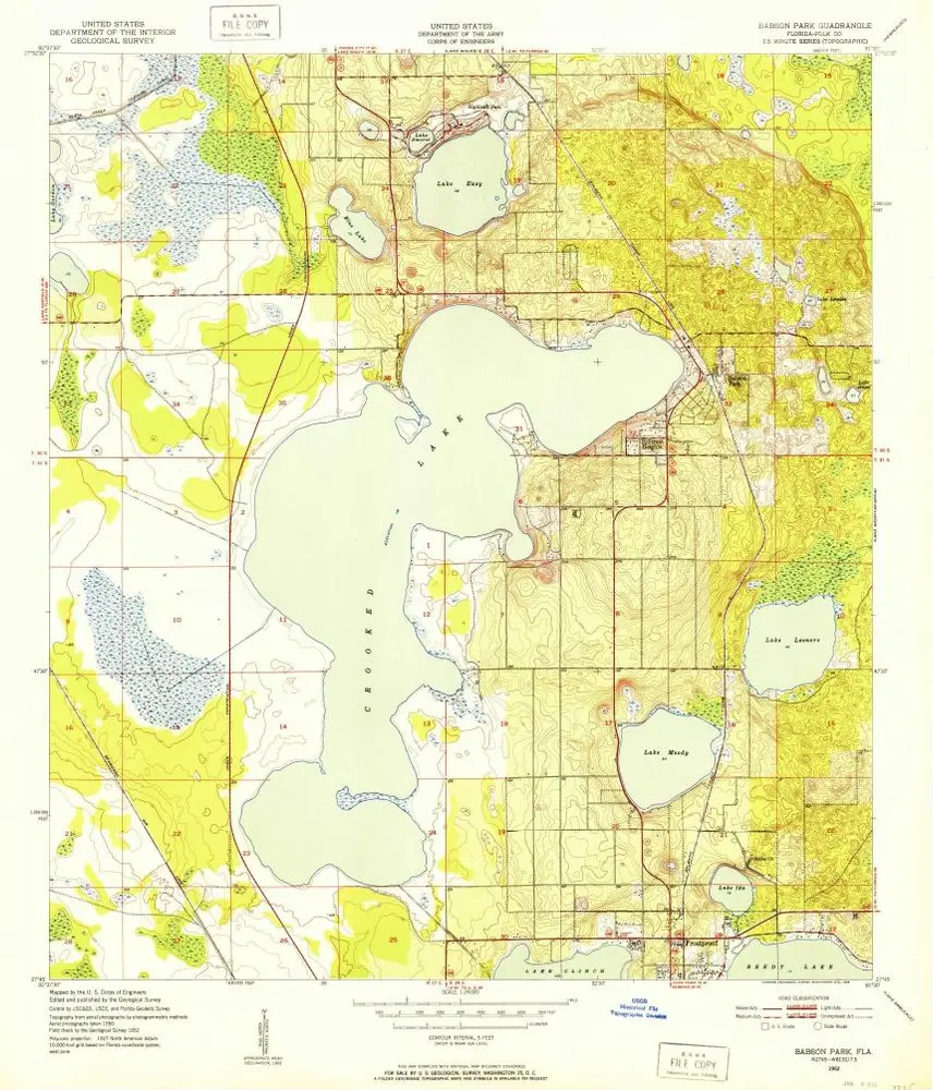 Aperçu de l'ancienne carte