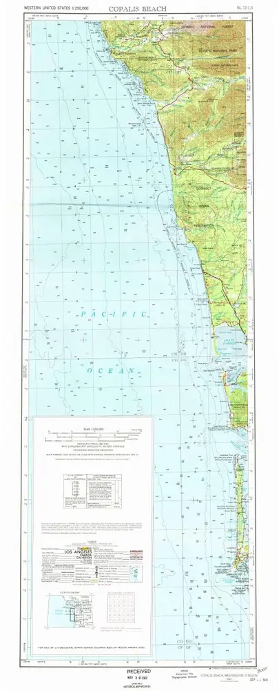 Voorbeeld van de oude kaart