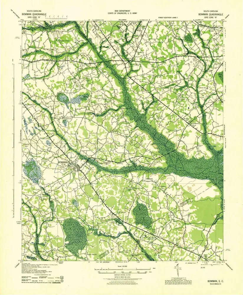 Aperçu de l'ancienne carte