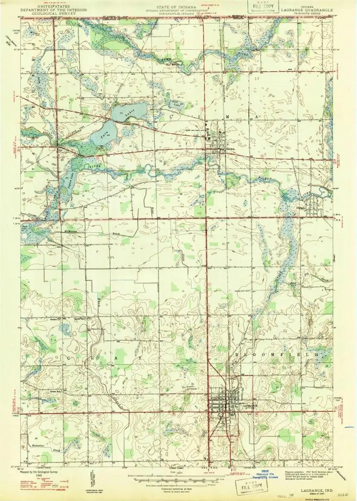 Anteprima della vecchia mappa