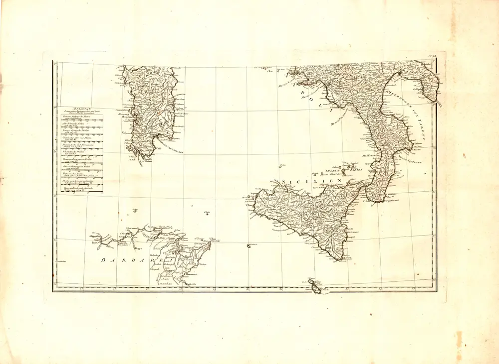 Anteprima della vecchia mappa