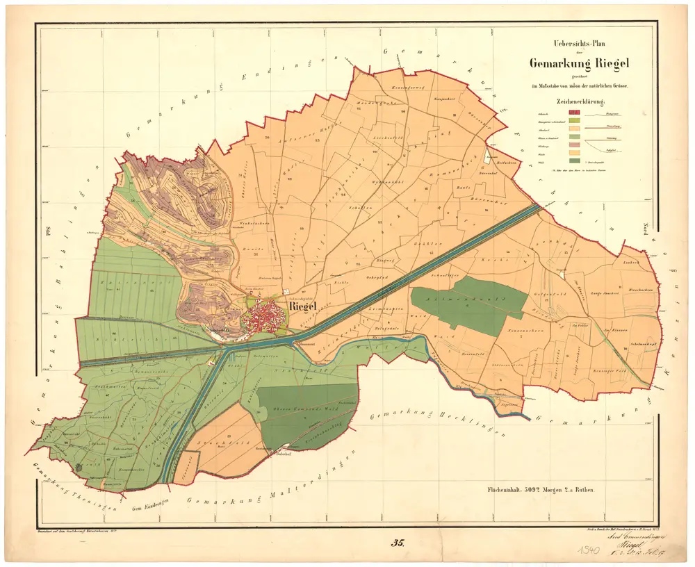 Aperçu de l'ancienne carte