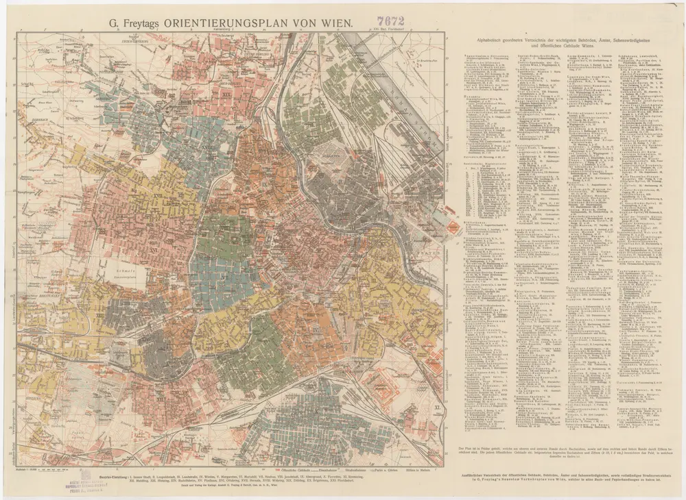 Voorbeeld van de oude kaart