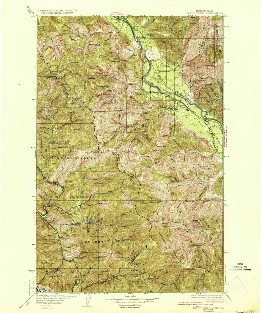 Anteprima della vecchia mappa