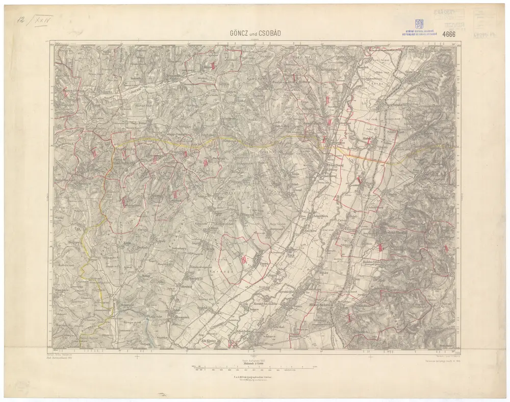 Aperçu de l'ancienne carte