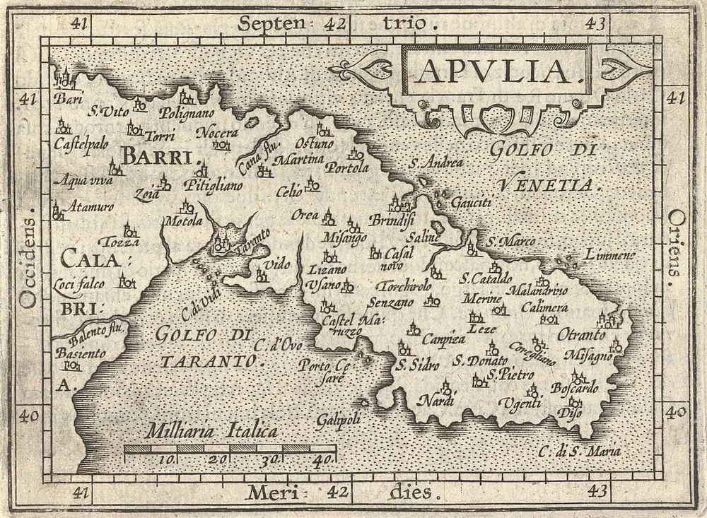 Anteprima della vecchia mappa