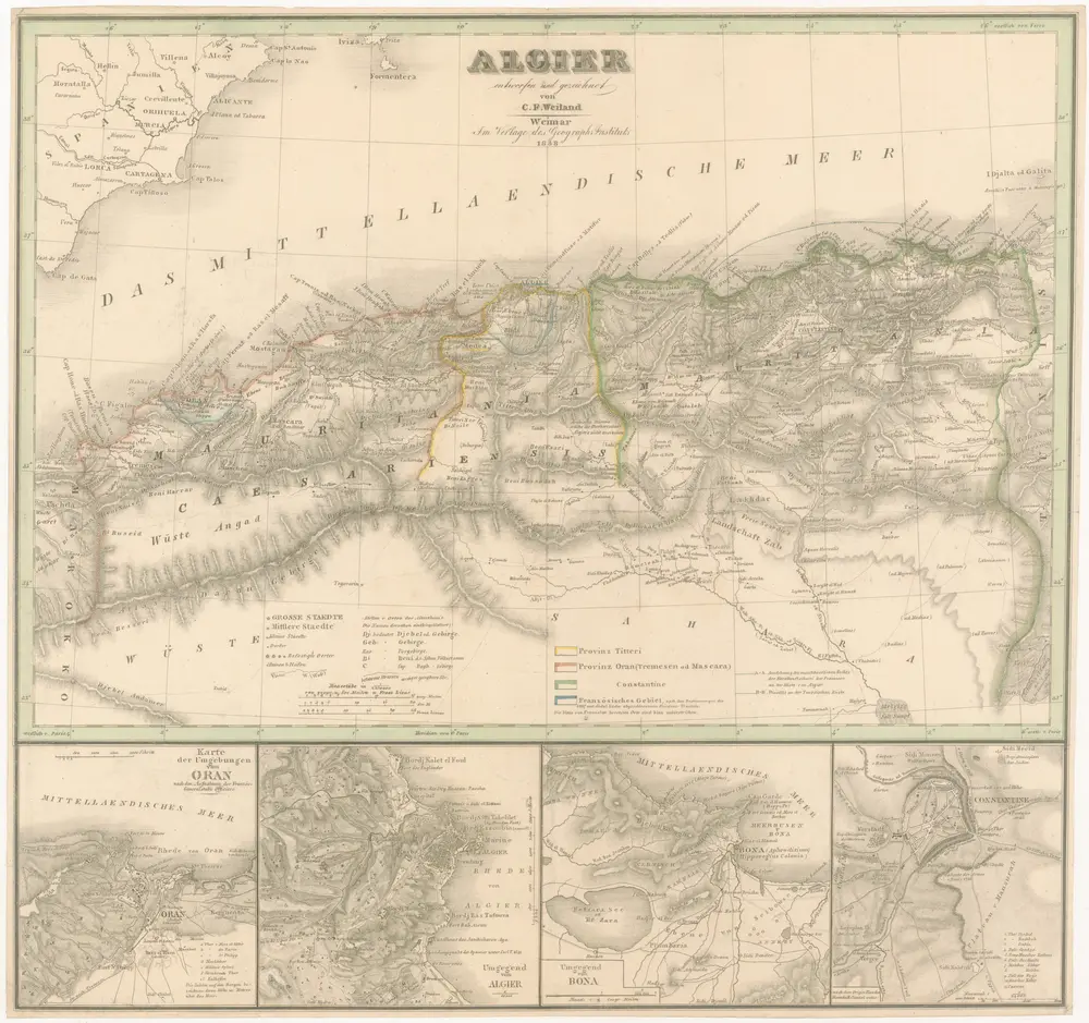 Aperçu de l'ancienne carte