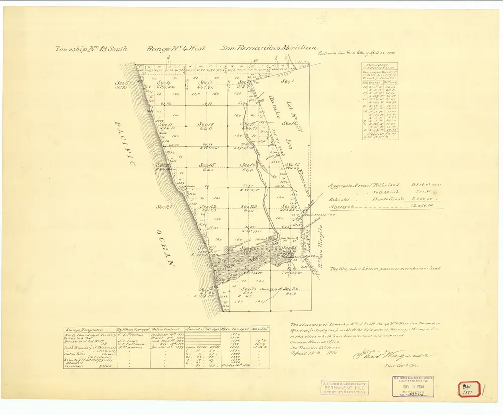 Aperçu de l'ancienne carte