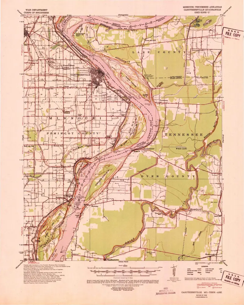 Anteprima della vecchia mappa