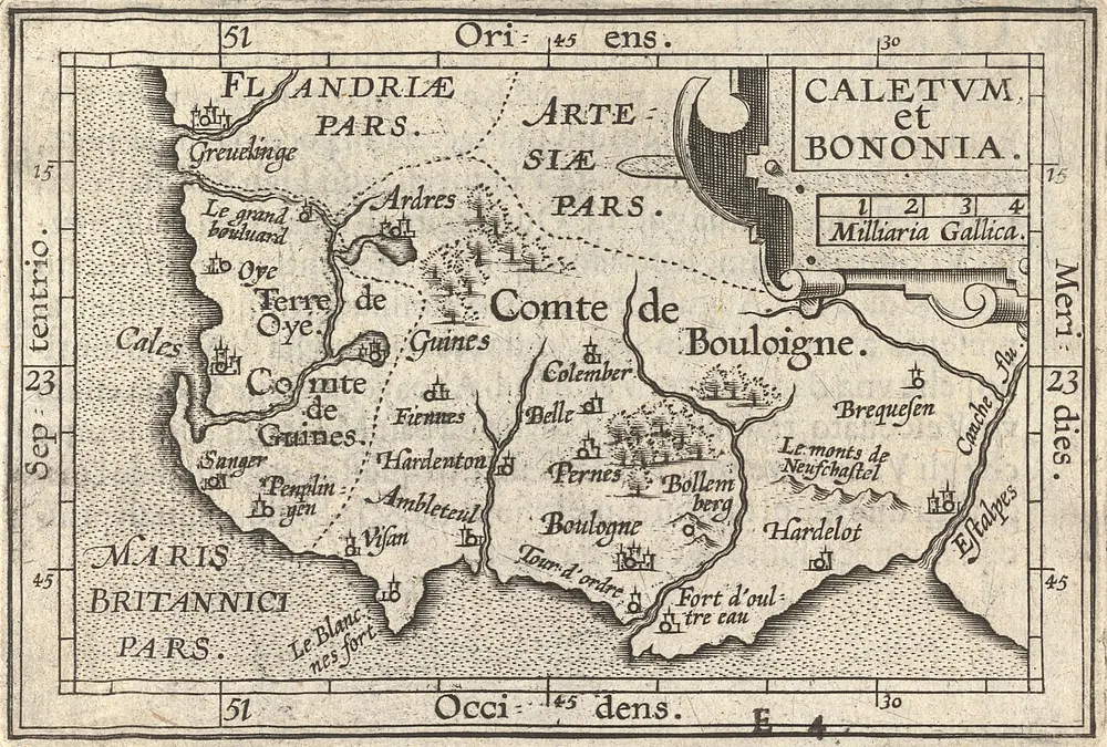 Aperçu de l'ancienne carte