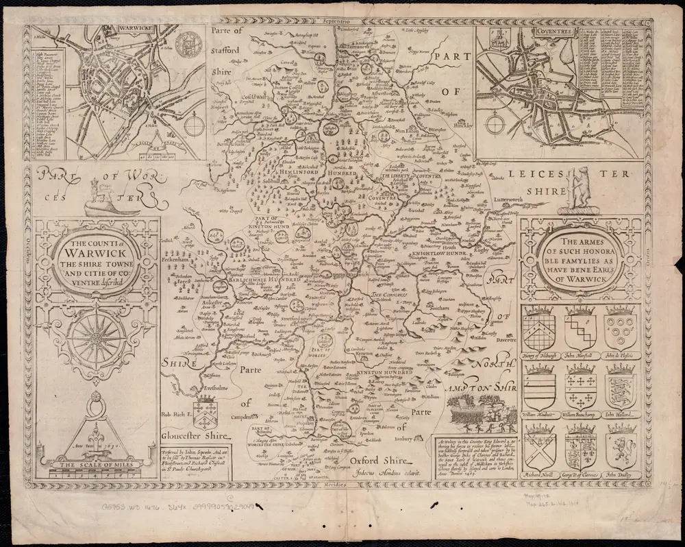 Voorbeeld van de oude kaart