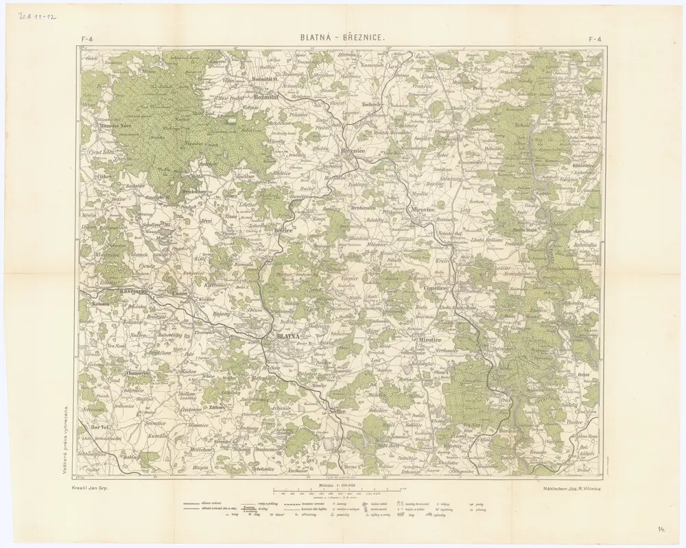 Voorbeeld van de oude kaart