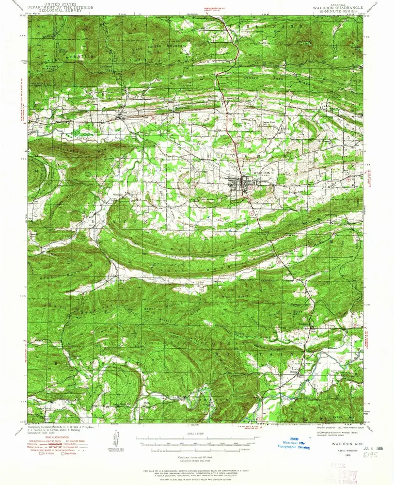 Aperçu de l'ancienne carte