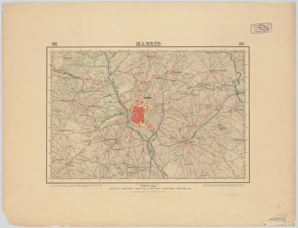 Aperçu de l'ancienne carte