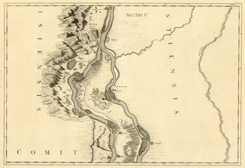 Aperçu de l'ancienne carte