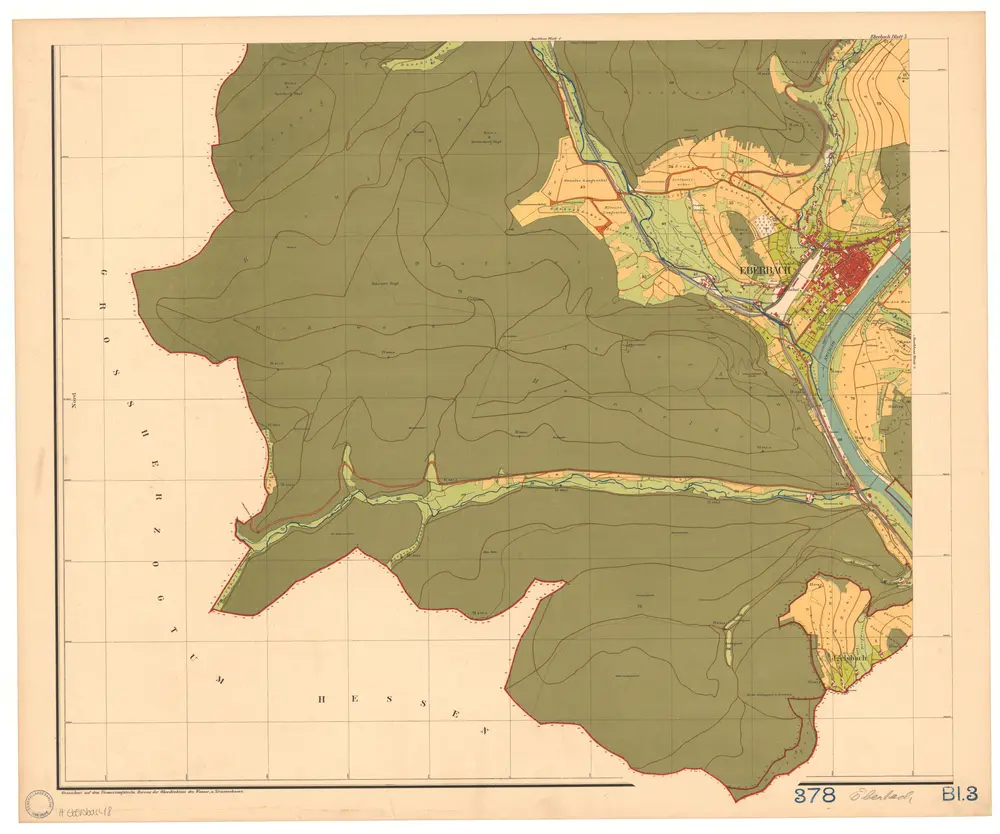 Aperçu de l'ancienne carte