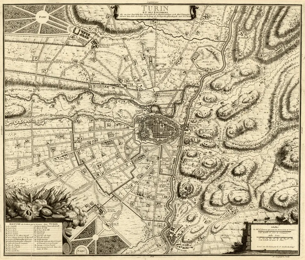 Aperçu de l'ancienne carte