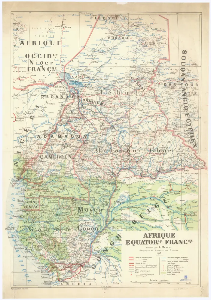 Aperçu de l'ancienne carte