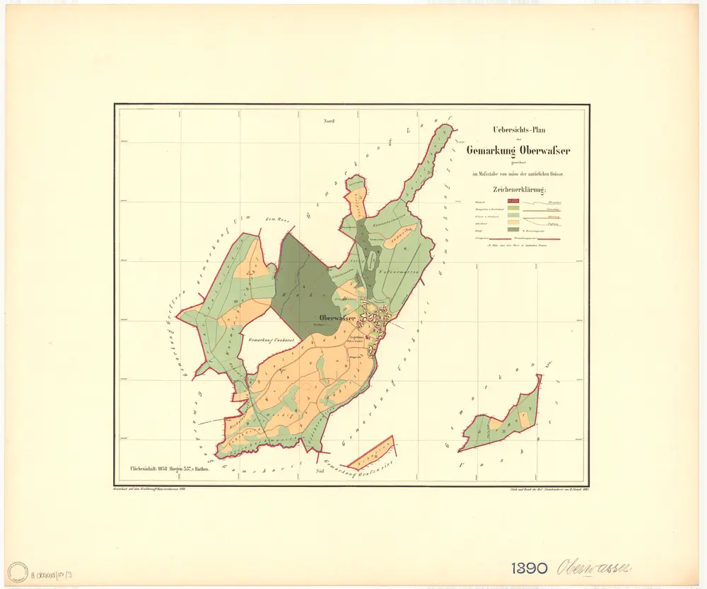 Aperçu de l'ancienne carte