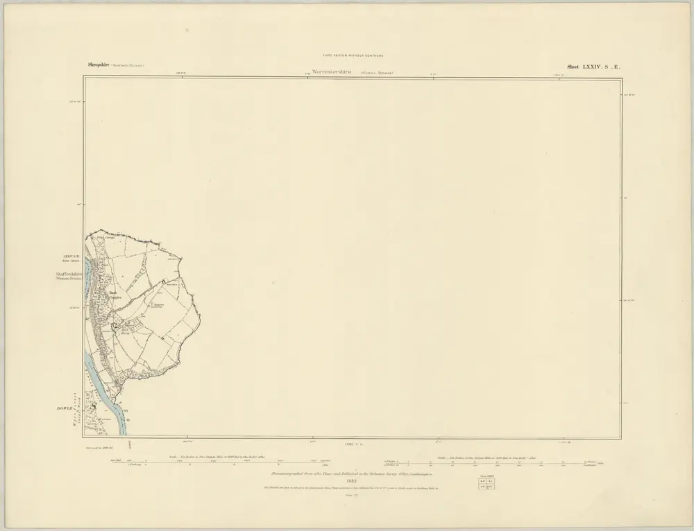 Aperçu de l'ancienne carte