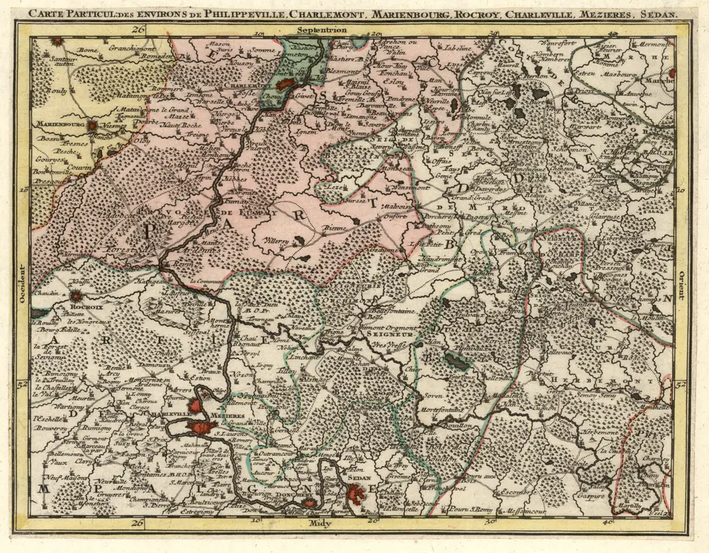 Anteprima della vecchia mappa