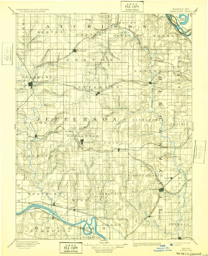 Aperçu de l'ancienne carte