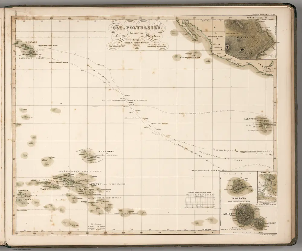 Voorbeeld van de oude kaart