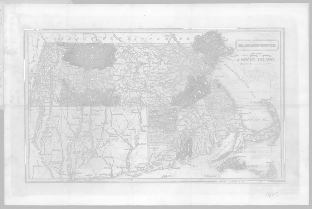 Old maps of Massachusetts