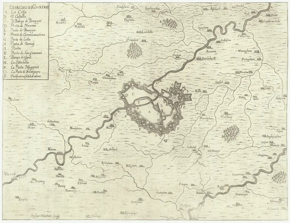 Anteprima della vecchia mappa