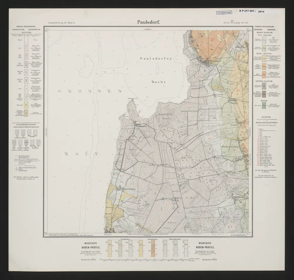 Voorbeeld van de oude kaart