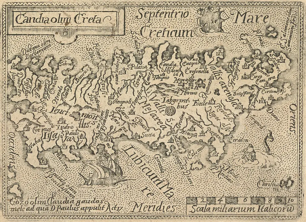 Aperçu de l'ancienne carte