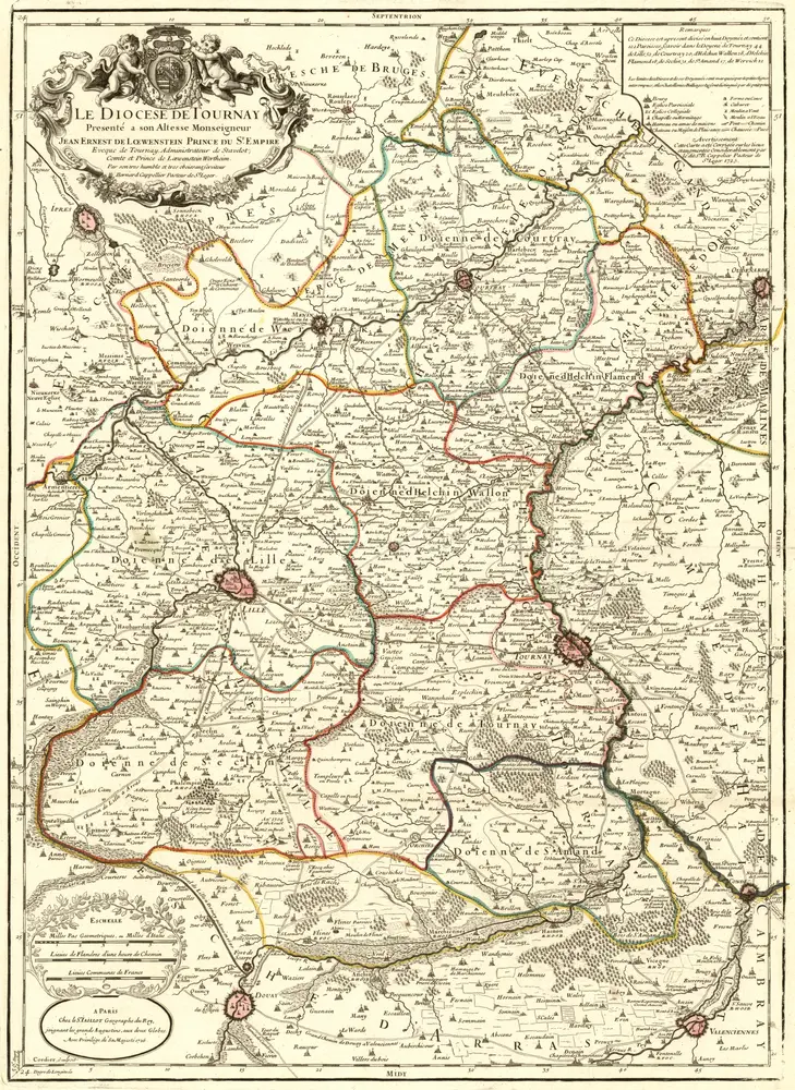 Aperçu de l'ancienne carte