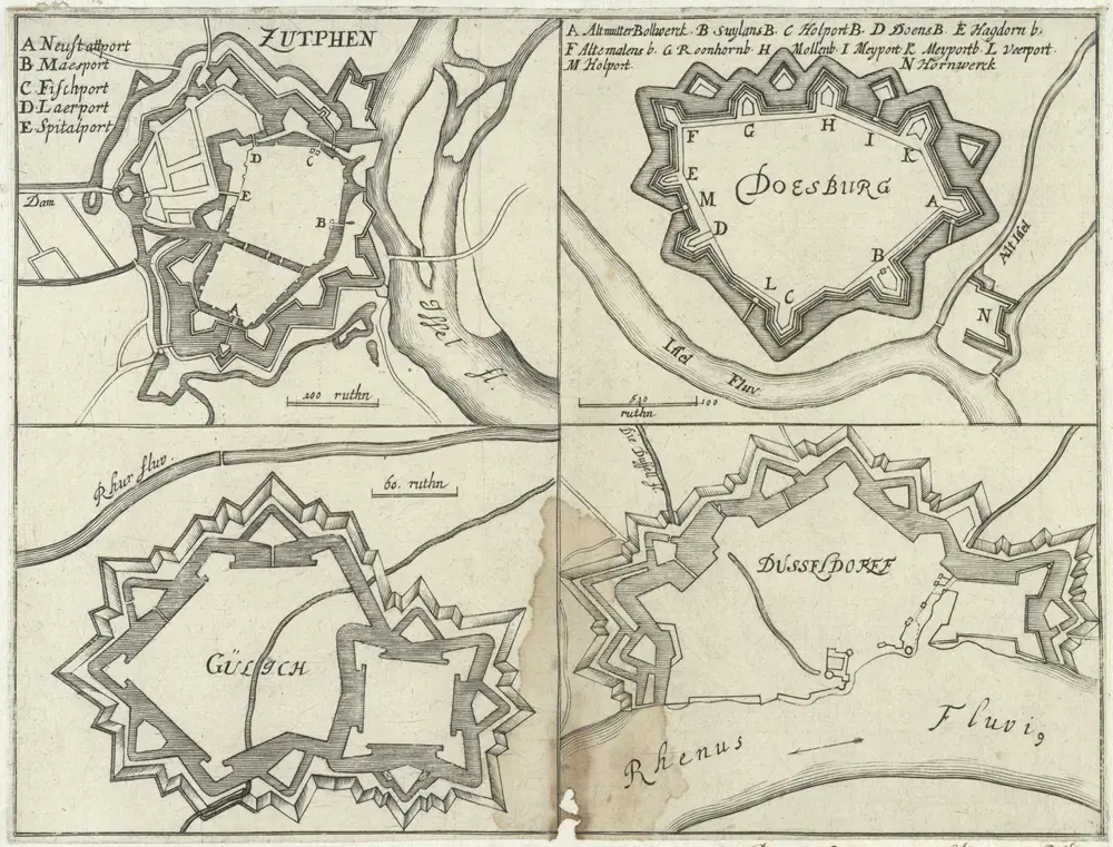 Anteprima della vecchia mappa