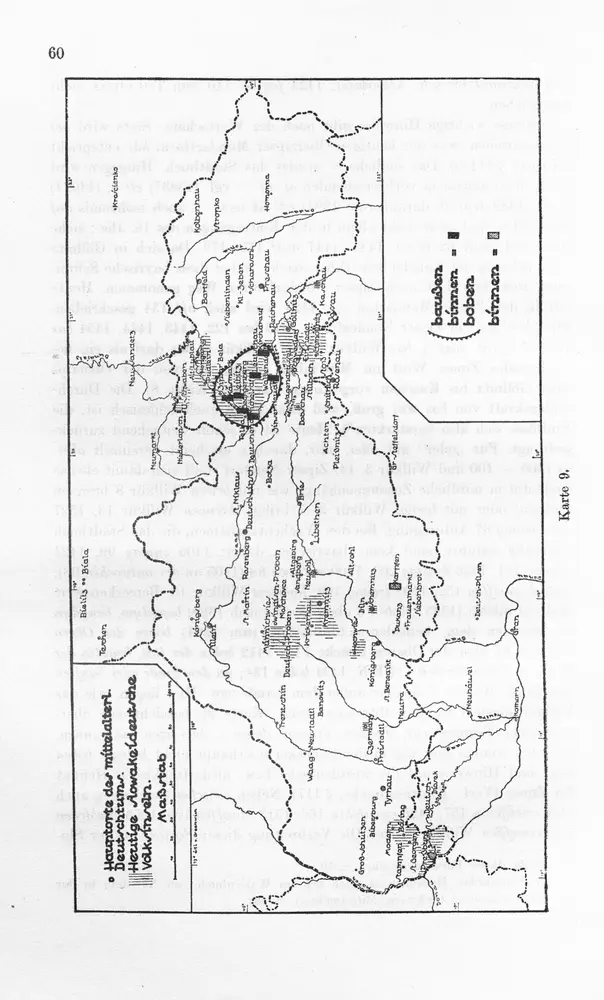 Aperçu de l'ancienne carte