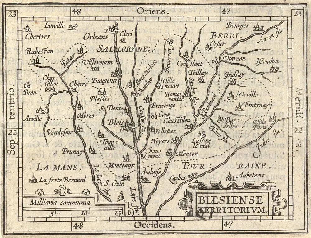 Aperçu de l'ancienne carte