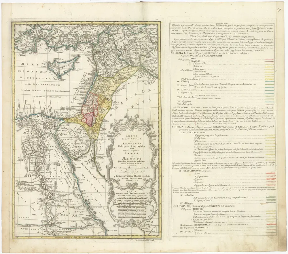 Voorbeeld van de oude kaart