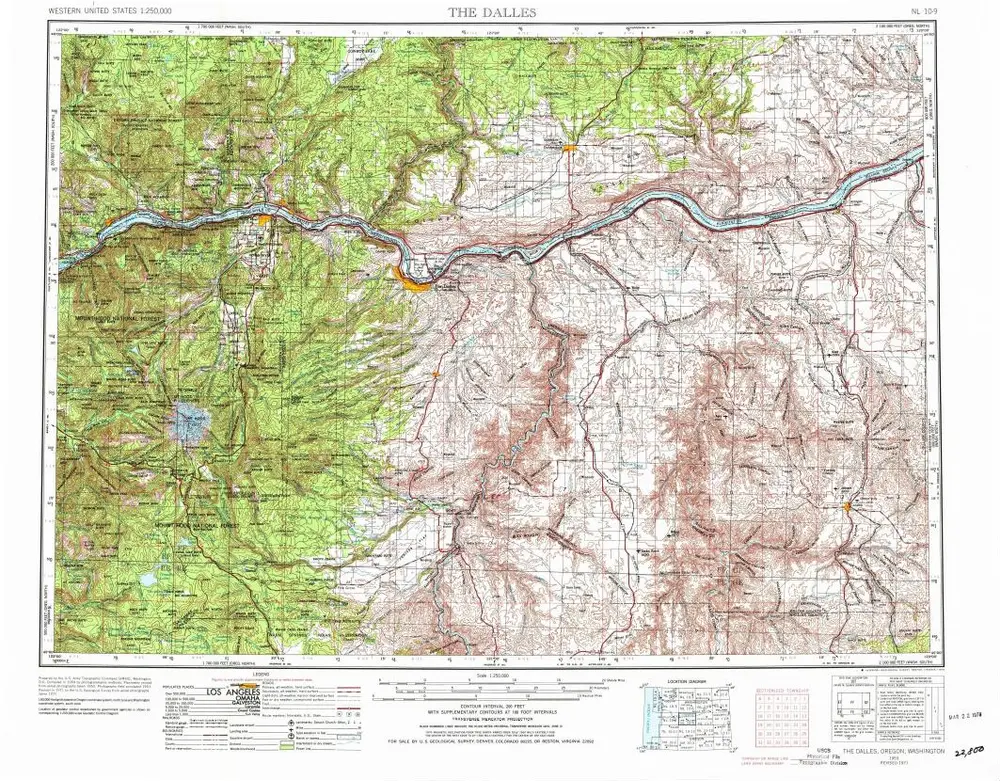 Aperçu de l'ancienne carte