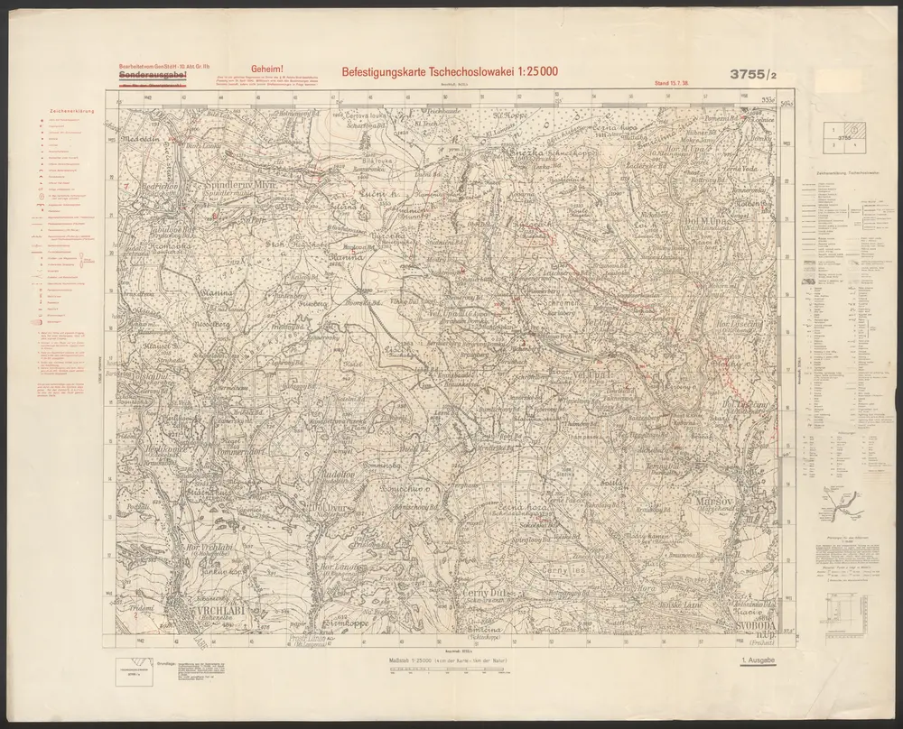 Anteprima della vecchia mappa